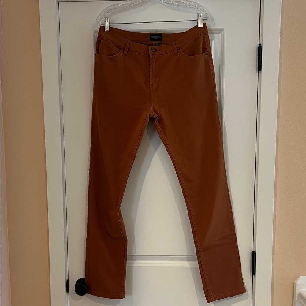 Obey Men’s Slim-Fit Brown Jeans
